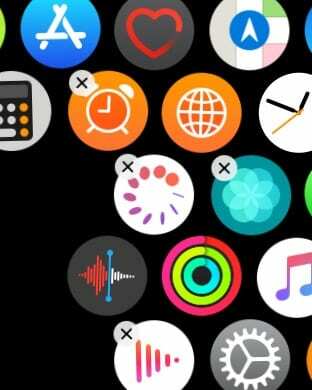 Supprimer des applications d'Apple Watch