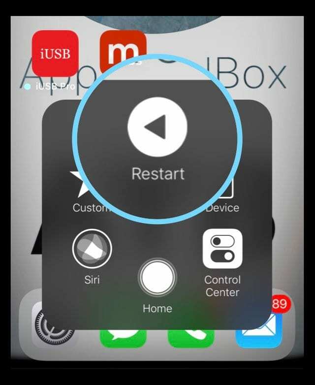 Piespiedu restartēšana nedarbojas iPhone 8 vai iPhone X?