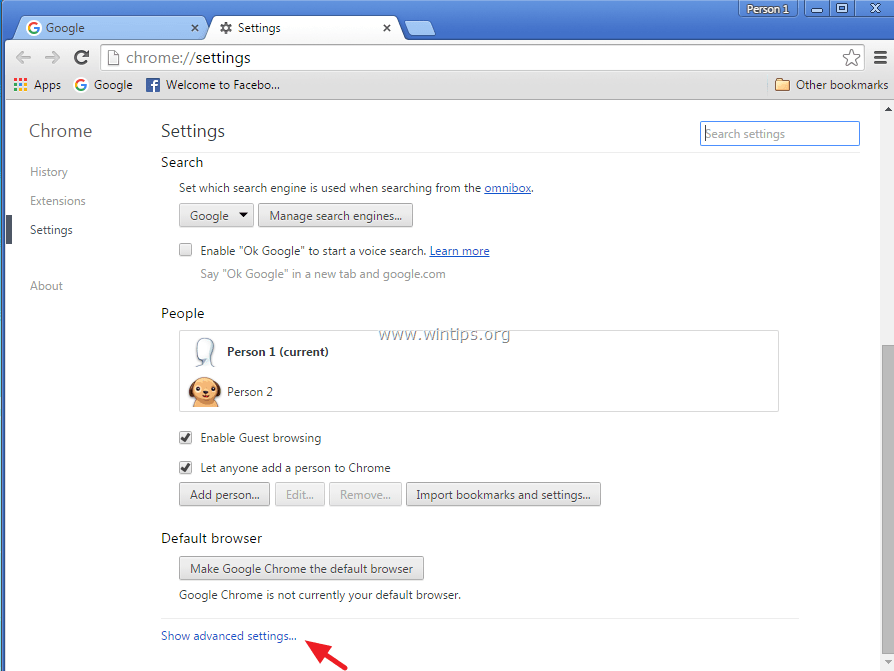 nuskaityti išsaugotus slaptažodžius „Chrome“.