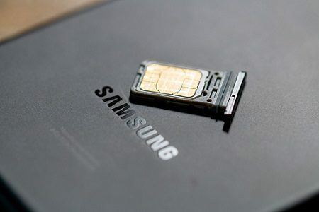 „Samsung“ telefono SIM kortelė