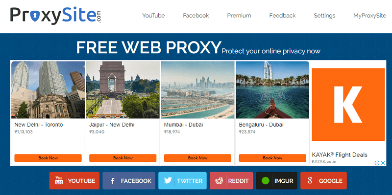 ProxySite (tečka) Com