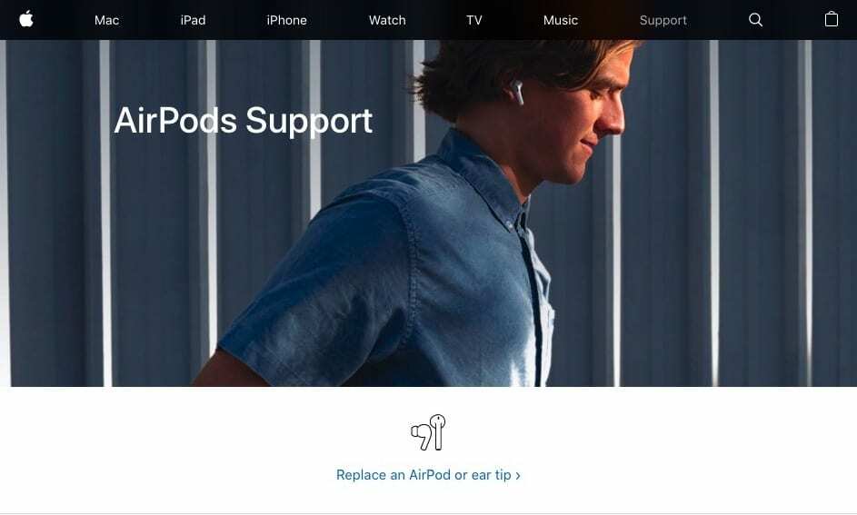 „Apple AirPods Pro“ palaikymas 1