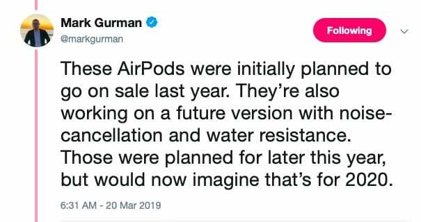 2020 AirPod'ları