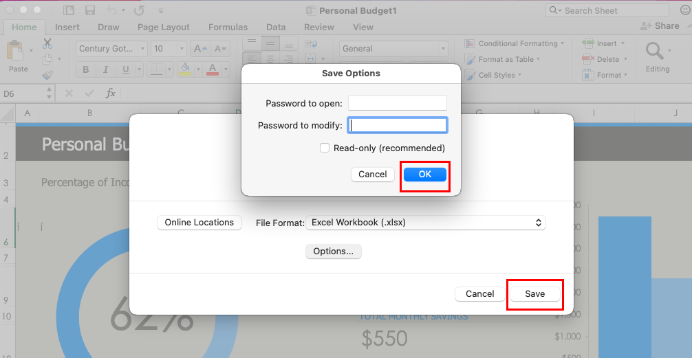 Como remover senhas do Excel