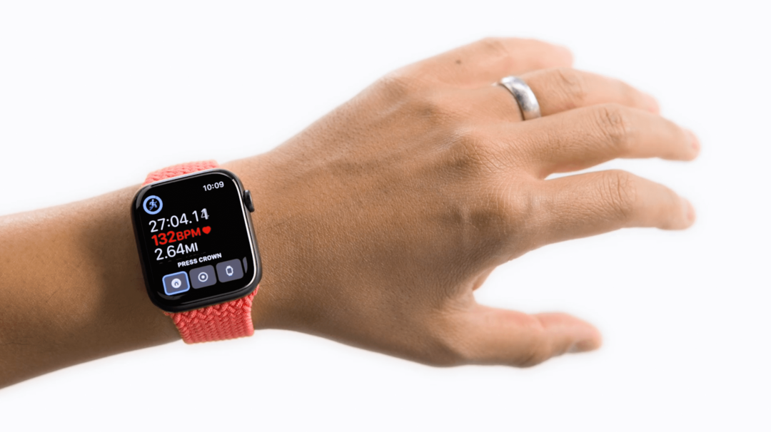 Apple Watch で AssistiveTouch を使用する方法 - 2