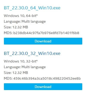 ملف برنامج التشغيل وفقًا لمذاق نظام التشغيل Windows الخاص بك