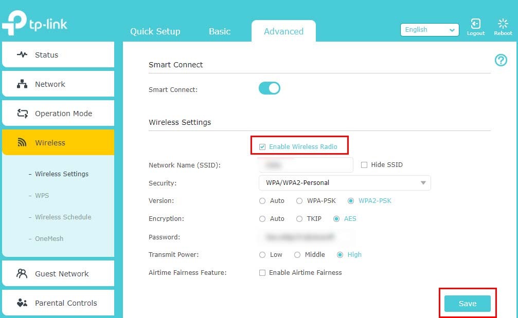 Aktivera trådlös radio för att lösa problem med Windows 11 Wi-Fi som inte visas