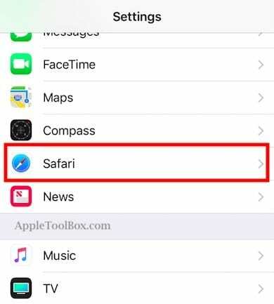 Tilpas Safari-privatlivsindstillinger i iOS 11