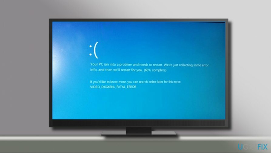 Исправить VIDEO_DXGKRNL_FATAL_ERROR BSOD 