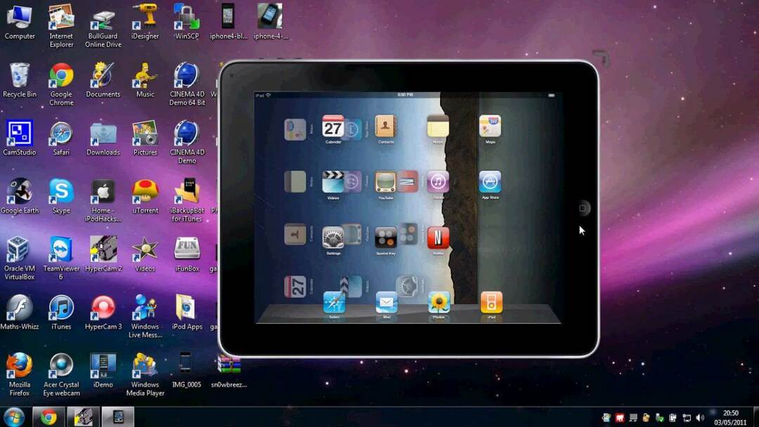 محاكي IPAD