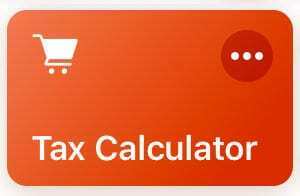 Raccourcis - Calculateur d'impôt