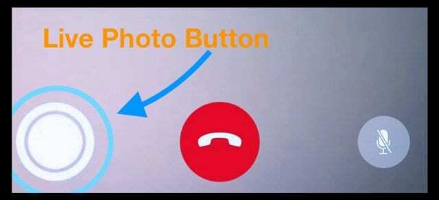 ปุ่ม Live Photo ใน FaceTime อยู่ที่ไหน