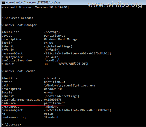 Popravite Windows boot datoteke