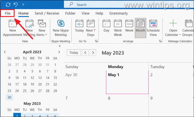 pridať Kalendár Google do programu Outlook 