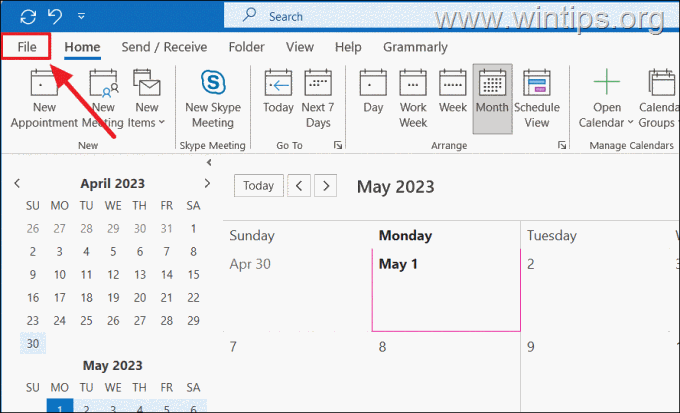 dodajte Google kalendar u Outlook 