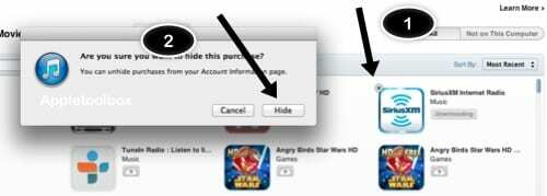сакрити куповине у иТунес-у како да