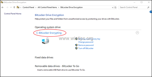 Bitlocker entfernen Windows 10