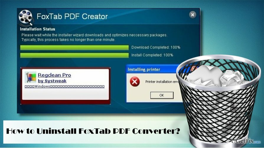 FoxTab PDF Converter -poistokuva