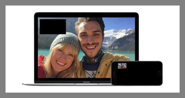 FaceTime: je peux le voir; il ne peut pas me voir