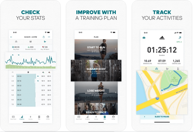 Runtastic Fitness Koşu Uygulaması