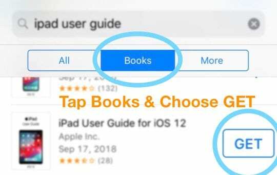 Obtenez un livre gratuit sur l'iTunes Store et ouvrez-le dans Apple Books ou iBooks