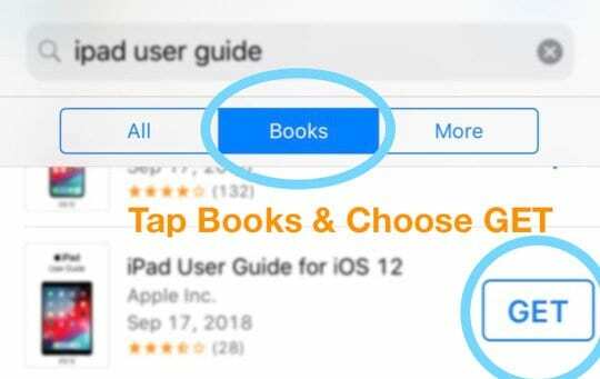 Hankige iTunes Store'ist tasuta raamat ja avage see rakenduses Apple Books või iBooks