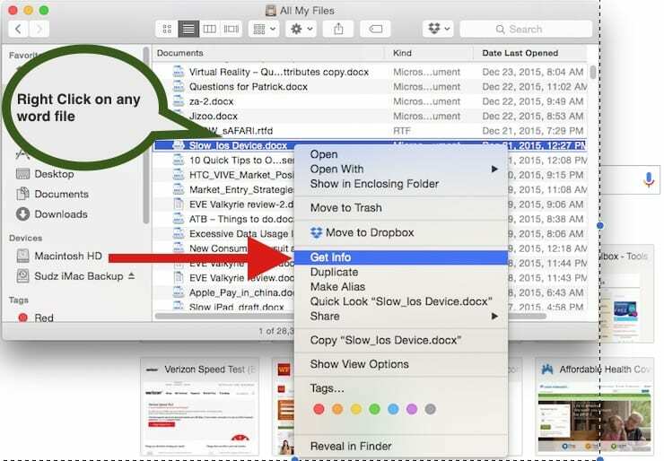 Jak nastavit výchozí aplikaci pro soubory na Macu