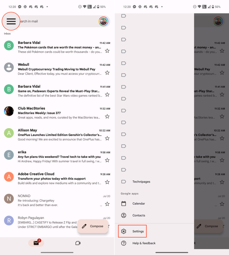 Kā izsekot piegādēm pakalpojumā Gmail operētājsistēmā Android — 1