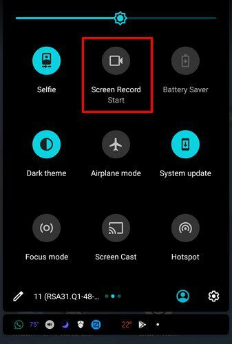 Android 11 Screen Recorder