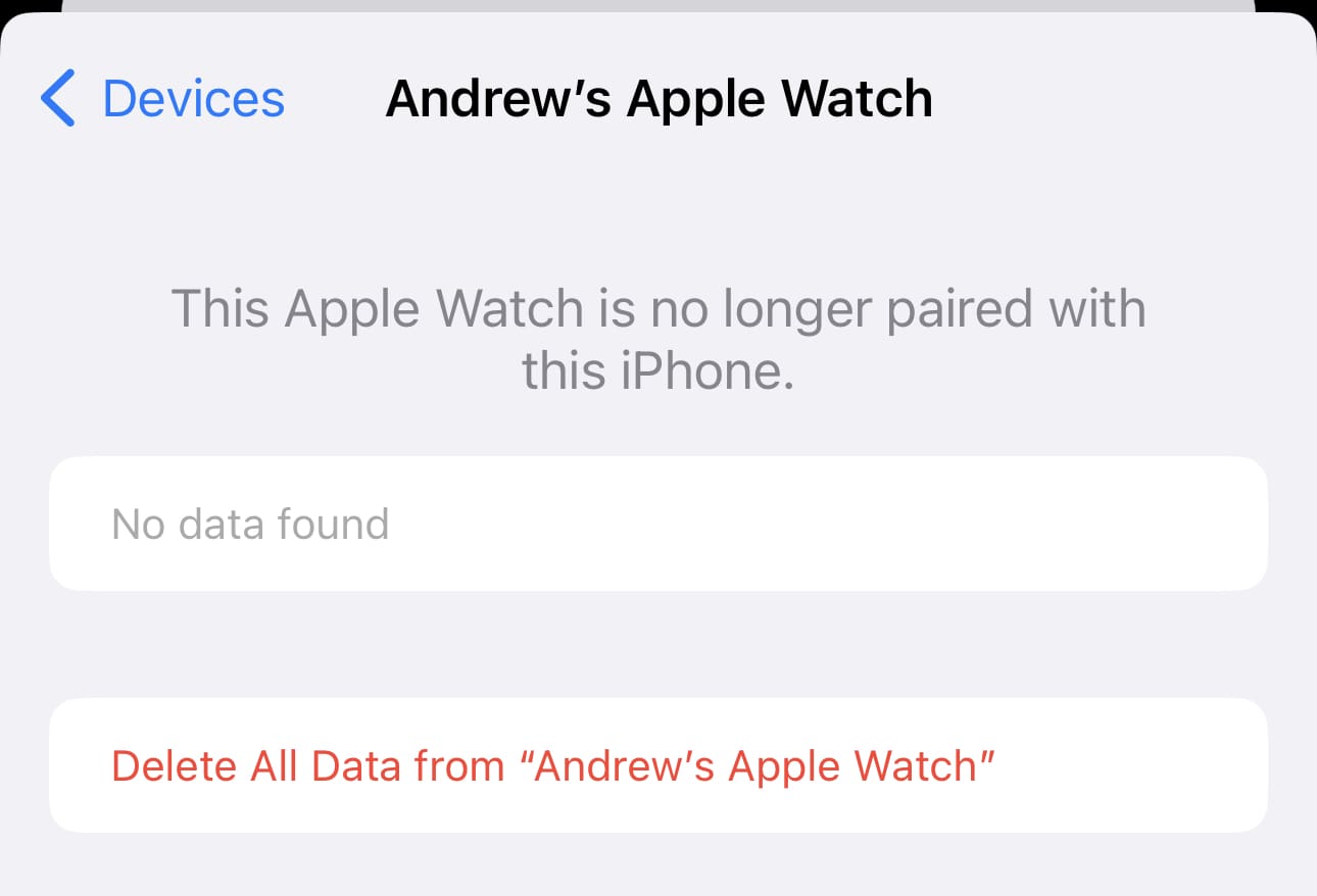 Apple Watch 저장 공간을 지우는 방법 - 건강 데이터 삭제
