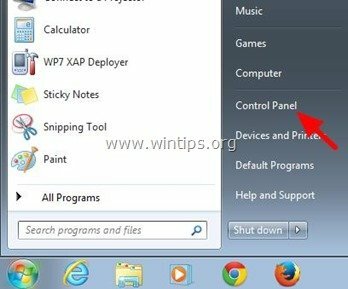 Windows-7-Start-vezérlőpult