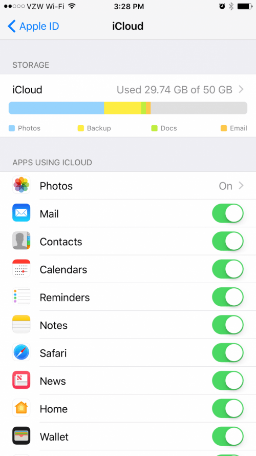 Analiza iCloud iOS 10.3