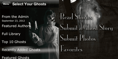 Aplikacija Istinite priče o duhovima iz cijelog svijeta