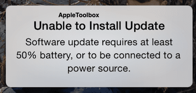 update iOS niet genoeg ruimte