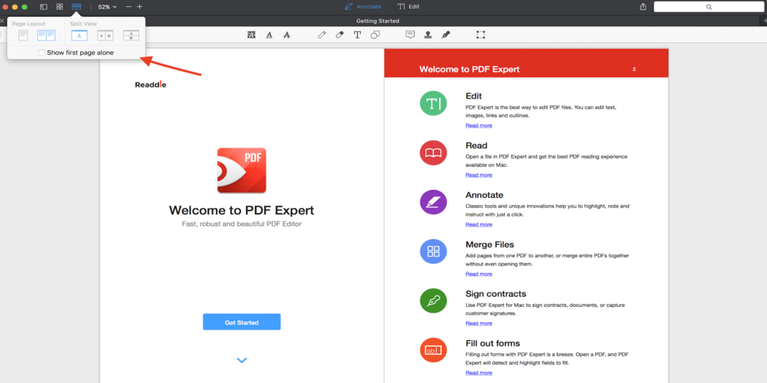 PDF Expert - Bästa verktyget för PDF Editor i Mac 