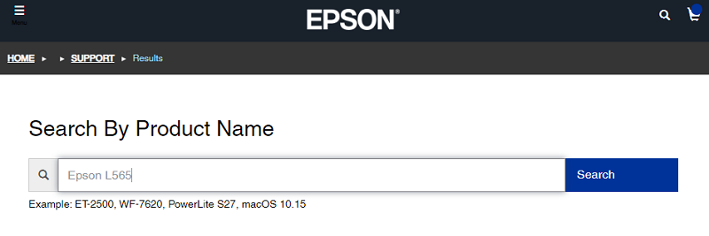 Пошук Epson l565