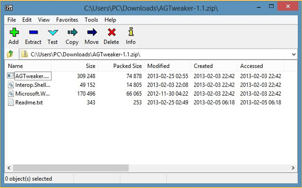 7 Zip - Software gratuito de compresión de archivos