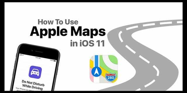 Apple maps iOS 11