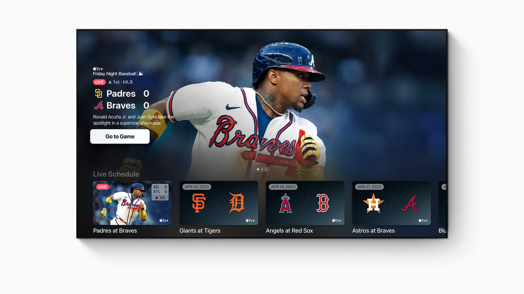 Kā skatīties MLB spēles Apple TV 2023. gadā