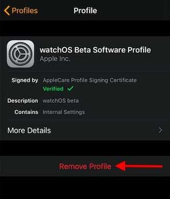 WatchOS 6 Update kann nicht gefunden werden
