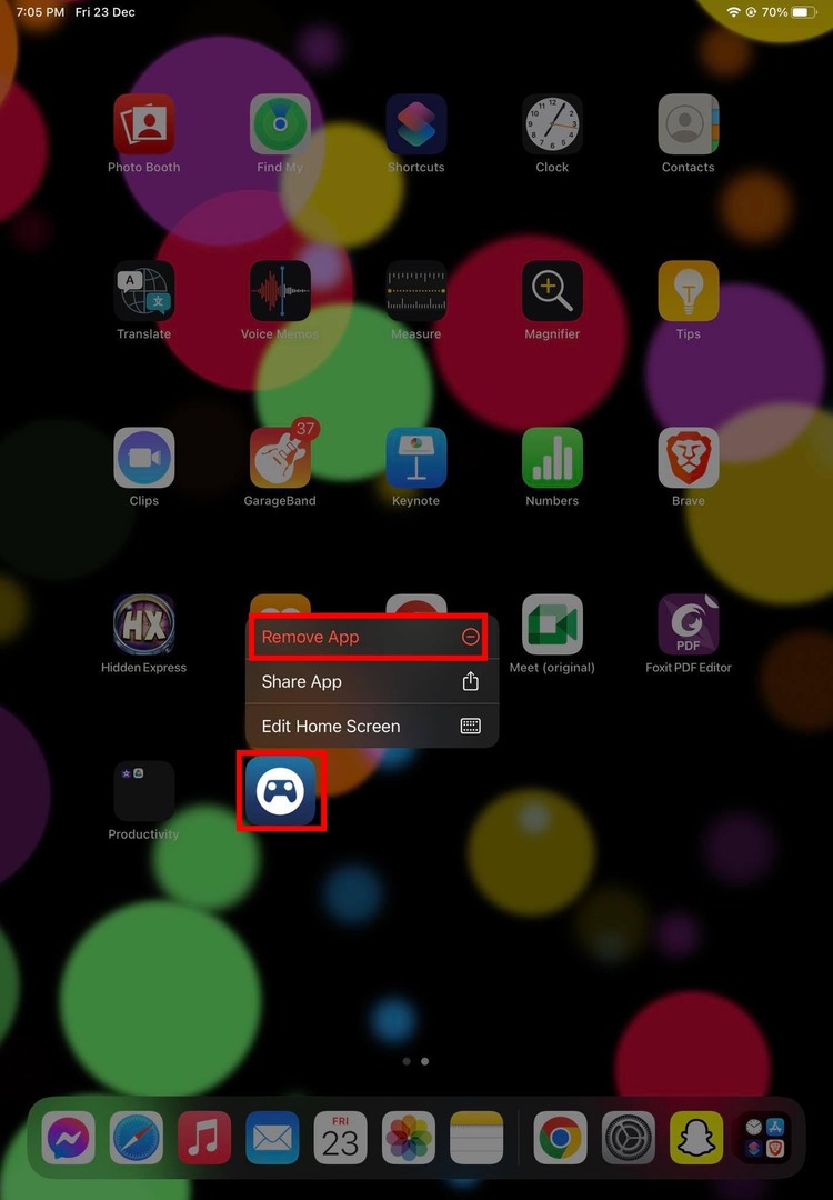 So organisieren Sie Apps auf dem iPad Entfernen Sie Apps auf dem iPad