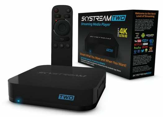 „Sky Stream Two Streaming“ – „Android TV Box“.