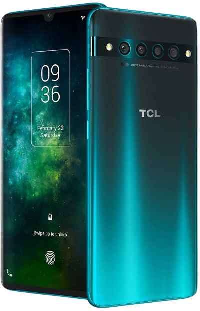 TCL 10 Pro는 쿼드 카메라 설정과 6.47인치 디스플레이를 갖춘 중급형 Android 스마트폰입니다. 이제 포레스트 미스트 그린(Forest Mist Green) 색상으로 출시됩니다.