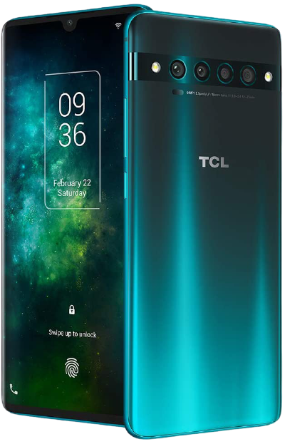 TCL 10 Pro je smartfón strednej triedy so systémom Android, ktorý ponúka nastavenie so štyrmi fotoaparátmi a 6,47-palcový displej. Teraz je k dispozícii vo farbe Forest Mist Green.