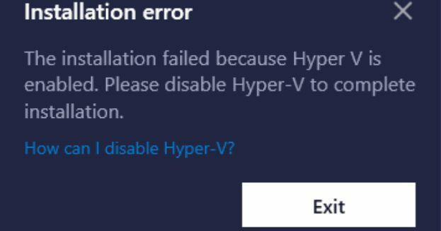 bluestacks-installation-failed-hyper-v-er-aktiveret