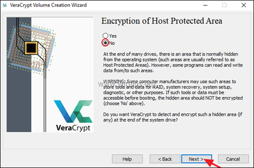 windows pc veracrypt şifrelemek