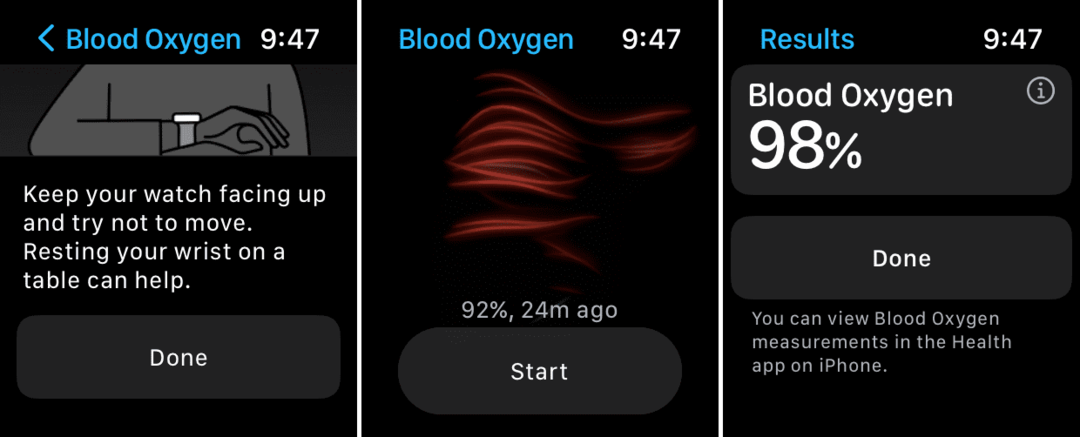 Hur man mäter blodsyre på Apple Watch Ultra - genomgång 2