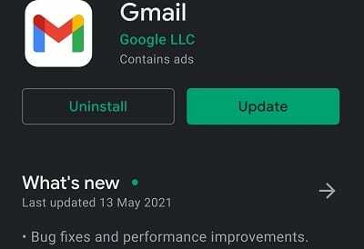 update-gmail-app-android