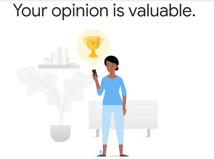 Aplikácie na zarábanie peňazí pre telefóny s Androidom Google Opinion Rewards