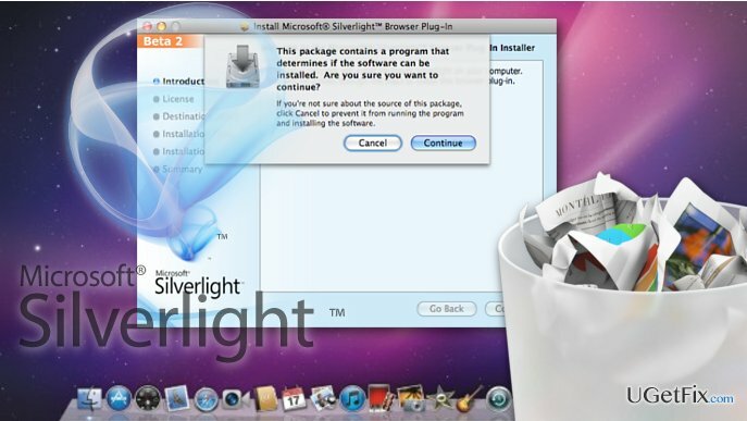 Hapus Silverlight dari Mac OS X